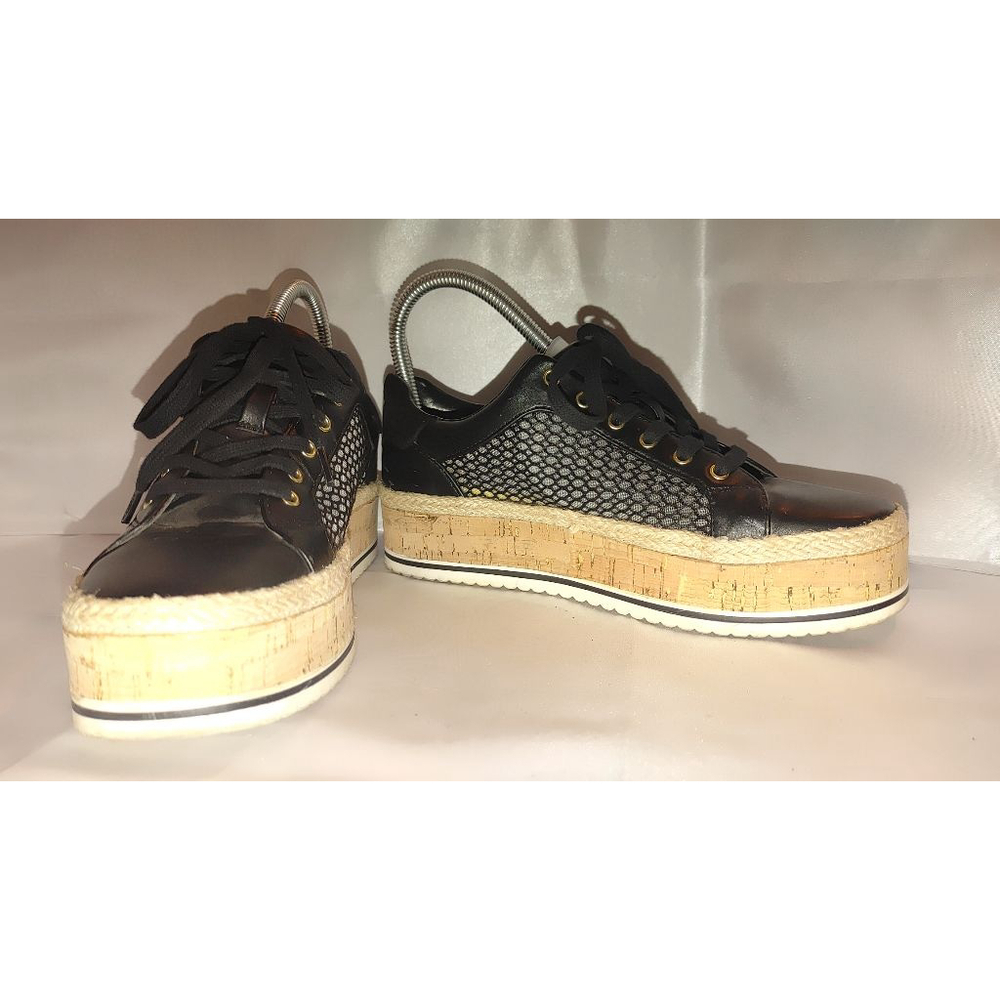 J Lo Laurn Platform Espadrille Sneaker Size 7.5M - Picture 4 of 6